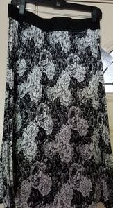 Skirt/thicker pleats than normal